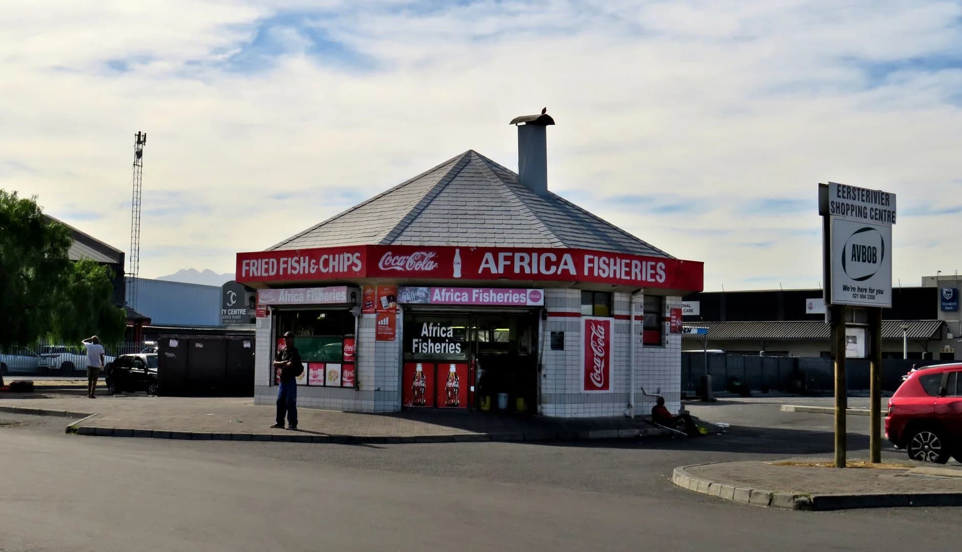Street view of a South African high‑street shop with signage and storefront